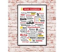 Gilde Metall Schild Weisheit "Feuerwehr"