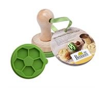 RBV Birkmann Mini Plätzchen-Stempel Fußball, Ø 5cm