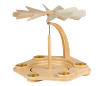 Drechslerei Wagner Pyramide „leer“ 5 Teelichter