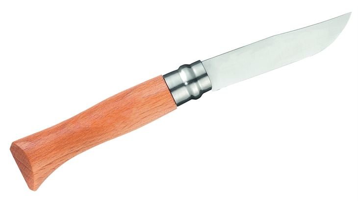 OPINEL Messer No 08 Griff Buche 8,5cm lange Edelst