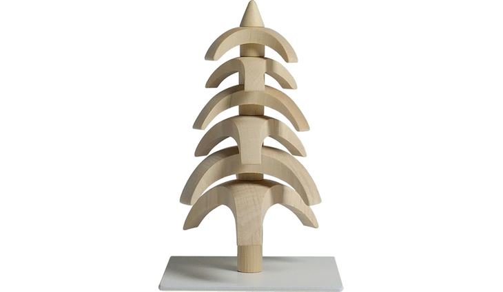 Seiffener Volkskunst Drehbaum Twist Weißbuche 11,5 cm