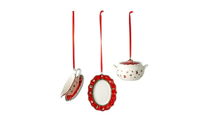 Villeroy & Boch Ornamente Servierteile, Set 3tlg. Toy's Delight