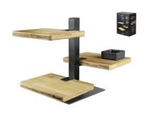 GUSTA Etagere Holz-Metall 18x12,8x24,5cm
