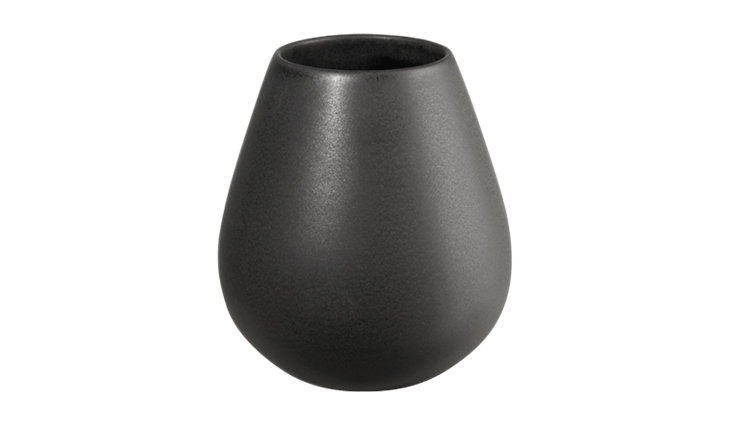 ASA Vase, black iron