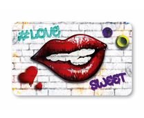 Gilde Brettchen Street Art "Love Kiss Sweet"