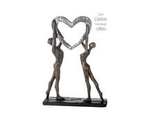 Gilde Skulptur"Victory"Poly,broncefinish