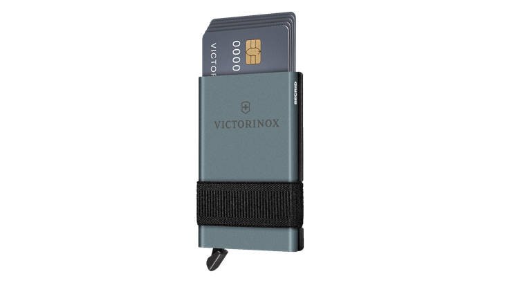 VICTORINOX Smart Card Wallet, Sharp Gray