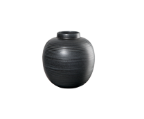 ASA Vase, black 26,5cm H.29cm