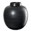 ASA Vase, black japandi